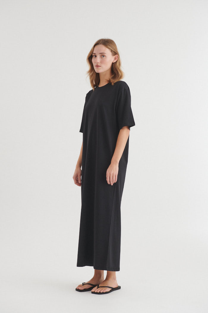 Basic Apparel Raja T-shirt Dress Dresses 001 Black